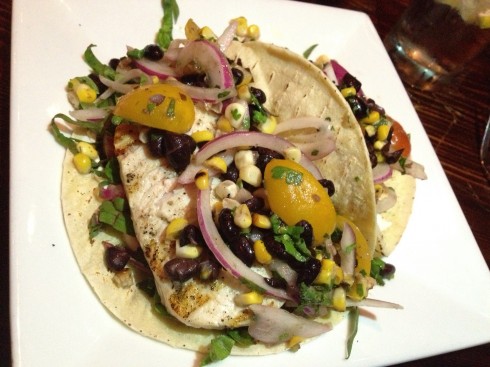 Swordfish tacos