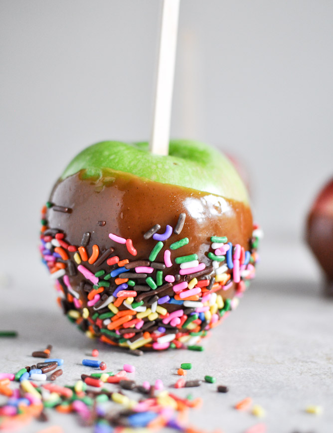 caramel apples