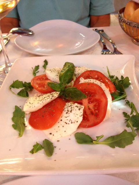 Caprese Salad in Italy
